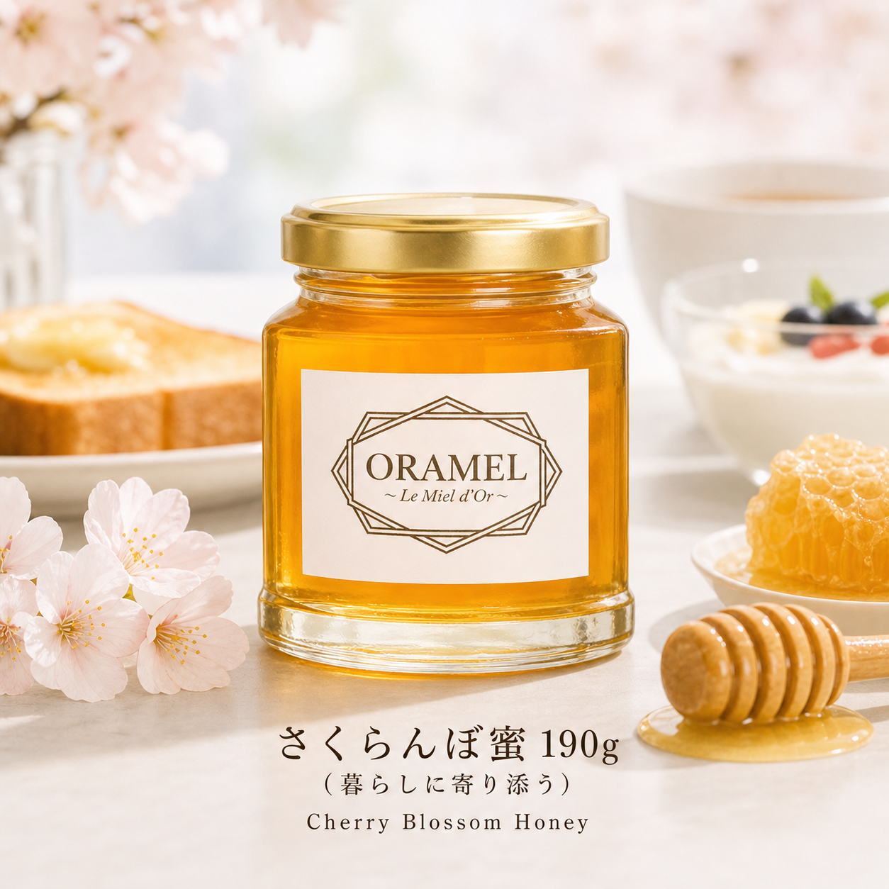 さくらんぼ蜜 190g(暮らしに寄り添う)